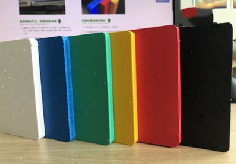 文成广告招牌字材料的性能。